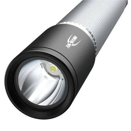 ANSMANN - Flashlight - 150B - 150 lumens - Black + Silver - 2x AA batteries image