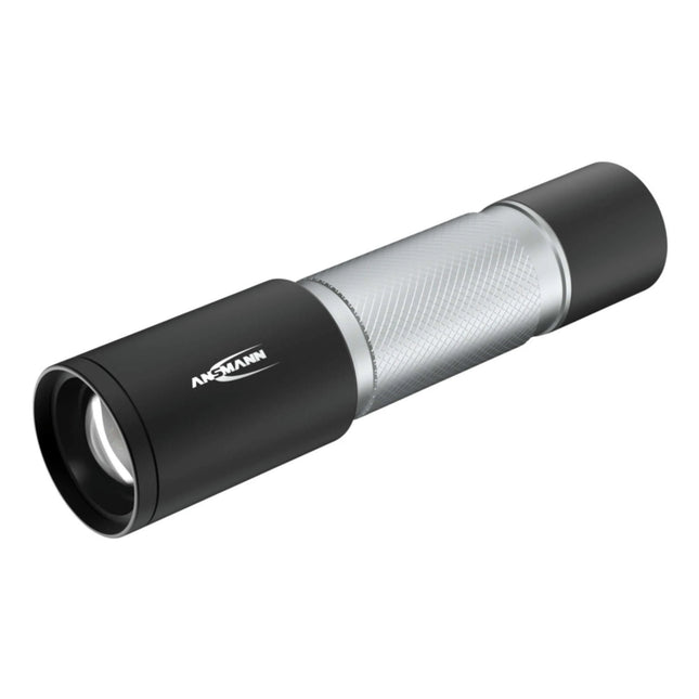 ANSMANN - Flashlight - 270B - 275 lumens - Black + Silver - 3x AAA battery image