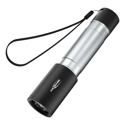 ANSMANN - Flashlight - 300B - 315 lumens - Black + Silver - 1x C battery image