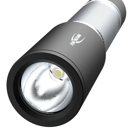 ANSMANN - Flashlight - 300B - 315 lumens - Black + Silver - 1x C battery image