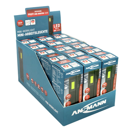 ANSMANN - Flashlight - 500R - 500 lumens - Black - Rechargeable image