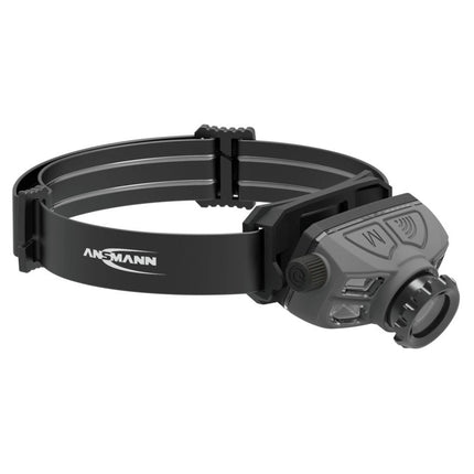 ANSMANN - Headlamp - HD450FRS - 450 Lumen - Black + Gray - Rechargeable image