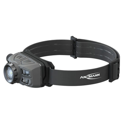 ANSMANN - Headlamp - HD450FRS - 450 Lumen - Black + Gray - Rechargeable image