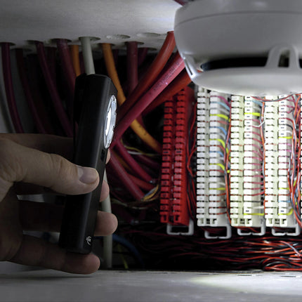 ANSMANN - Flashlight - Work Light - WL1200R-DS - 1200 lumens - Black - Rechargeable image