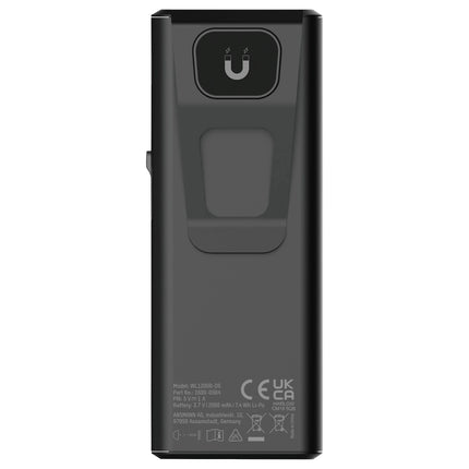 ANSMANN - Flashlight - Work Light - WL1200R-DS - 1200 lumens - Black - Rechargeable image