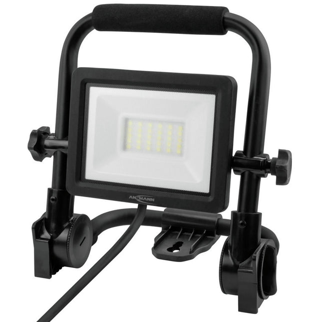 ANSMANN FL20W - AC - LED Work Light - Robust Frame - Orientable - Suspendable - 20 W - 2200 Lumen - 5000 K - Bright - Spotlight image