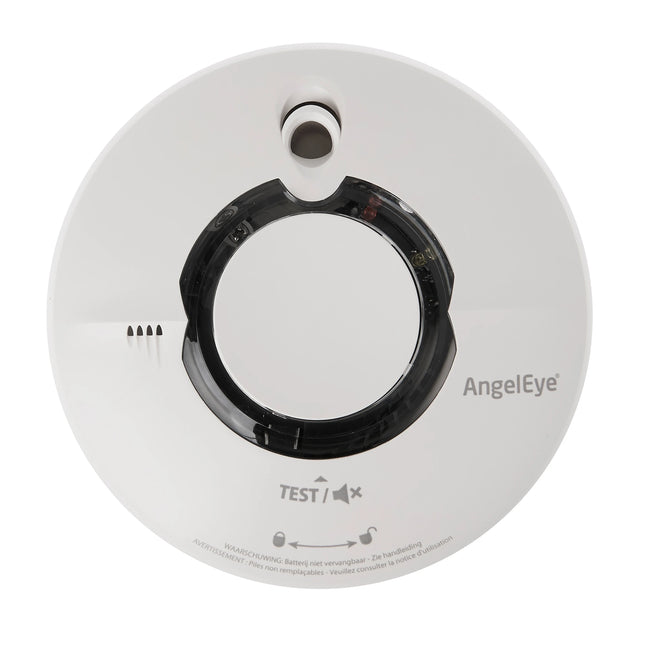 ANGELEYE - Optical smoke detector - Connectable - Draadloos - Life span: 10 years - Non-replaceable battery image
