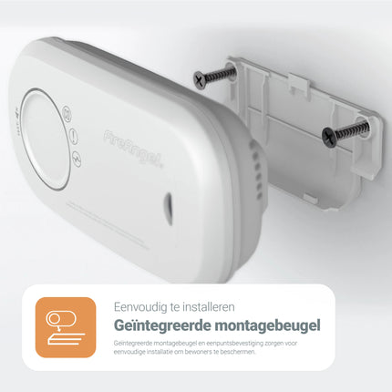 FIREANGEL - Carbon monoxide detector - FA3313 - Life span: 10 years - With replaceable battery image