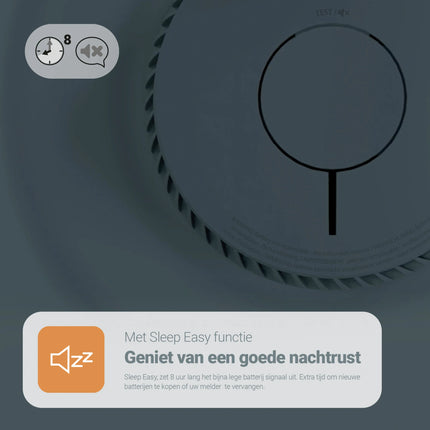 FIREANGEL - Optical smoke detector - FA6120 - Life span: 10 years - Non-replaceable lithium battery image