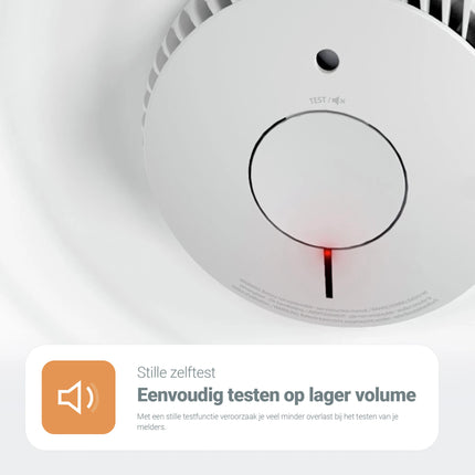 FIREANGEL - Optical smoke detector - FA6120 - Life span: 10 years - Non-replaceable lithium battery image