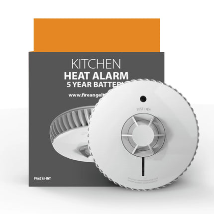 FIREANGEL - Heat detector - FA6215 - Life span: 10 years - With replaceable battery image