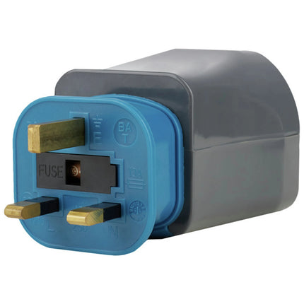 BRENNENSTUHL - Travel Plug set - EU socket to US plug | UK plug | Commonwealth plug | FR plug | AUS plug | Swiss plug | Soutafr plug | IT plug image