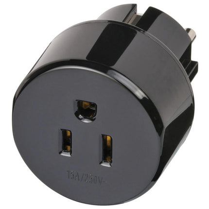 BRENNENSTUHL - Travel Plug - US socket to EU plug image