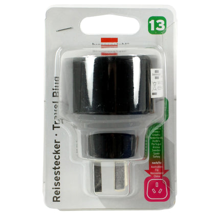BRENNENSTUHL - Travel Plug - EU socket to AUS plug image