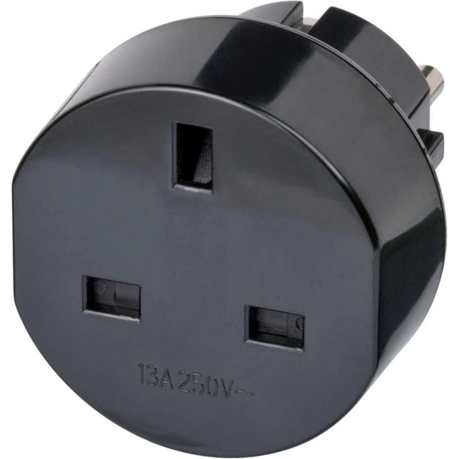 BRENNENSTUHL - Travel Plug - US Socket | UK Socket | Commonwealth Socket to EU plug - 1.5 m image