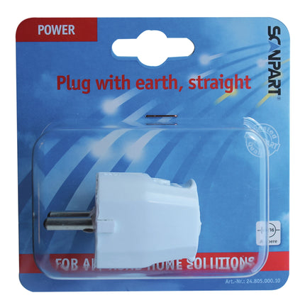 SCANPART - Plug - Plug 230 V (Male) - 3-pole   Grounded image