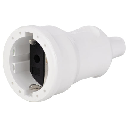 SCANPART - Contrast plug - Female socket 230 V (female) - 3-pole   Grounded|Soft PVC image