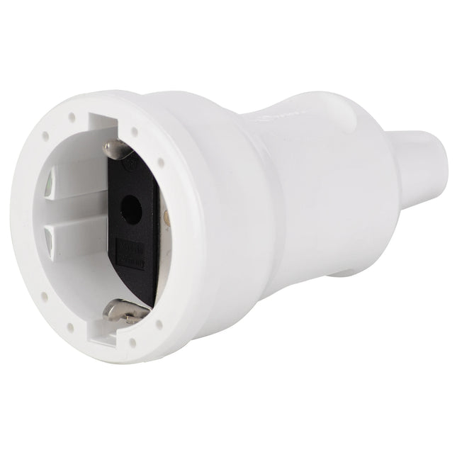 SCANPART - Contrast plug - Female socket 230 V (female) - 3-pole   Grounded|Soft PVC image