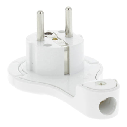 SCANPART - Plug - Plug 230 V (Male)-angled - 3-pole   extra compact|tight spaces|behind the cabinet image