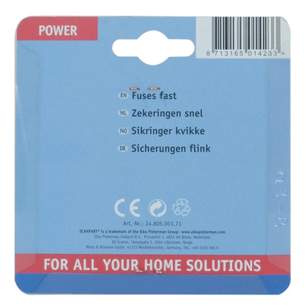 SCANPART - fuses quick 16A (gray) 5pcs. image
