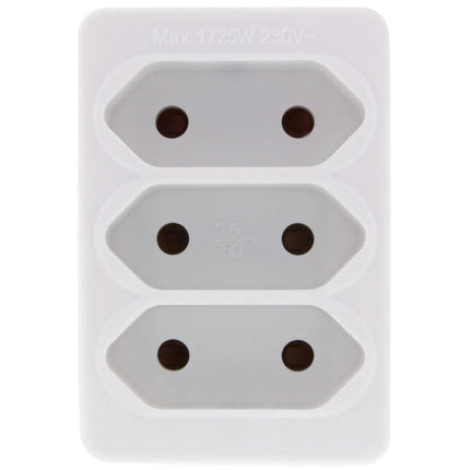 SCANPART - Adapter plug - 3 x Euro Socket to EU plug image