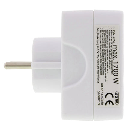SCANPART - Adapter plug - 3 x Euro Socket to EU plug image
