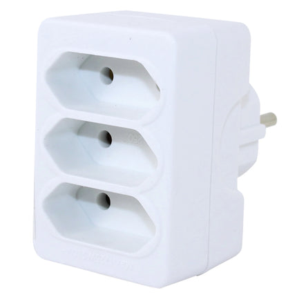 SCANPART - Adapter plug - 3 x Euro Socket to EU plug image