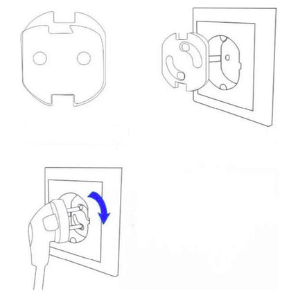 SCANPART - socket protectors 5 pieces - E539 image
