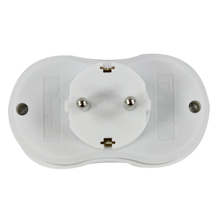SCANPART - Adapter plug - 2 x EU Socket to EU plug image