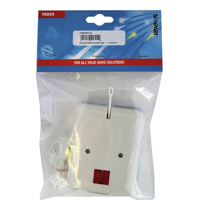 SCANPART - pull switch single with pull cord - E573 image