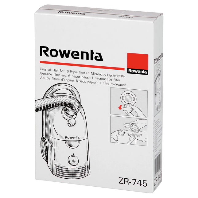 ROWENTA ZR-745 6 Dustbags 1 Microfilter image