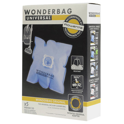 ROWENTA Wonderbag Universal | WB406120 5 Dustbags image