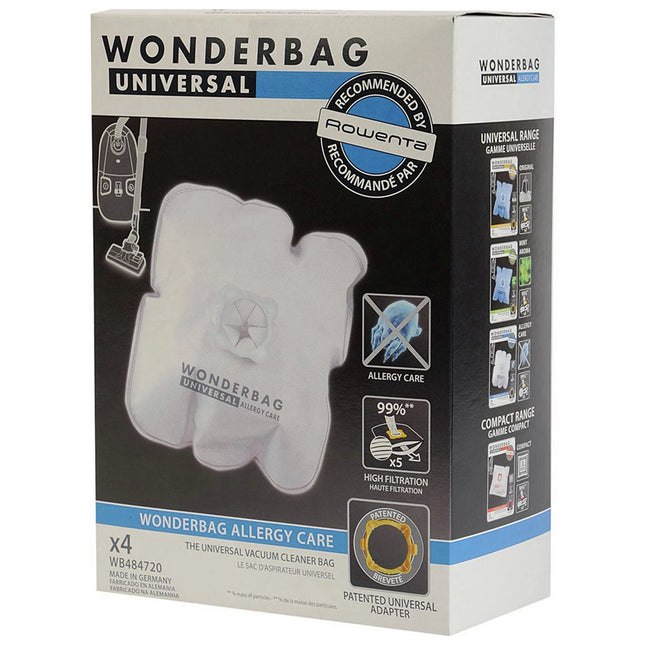 ROWENTA Wonderbag Universal Allergy Care | WB484720 4 Dustbags image