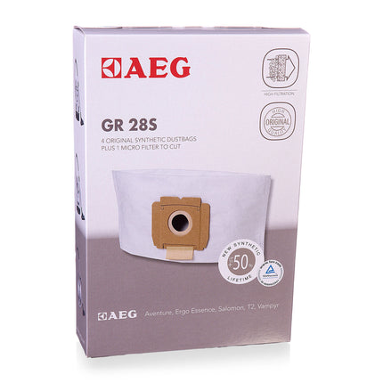 AEG GR28S 4 Dustbags 1 Microfilter image