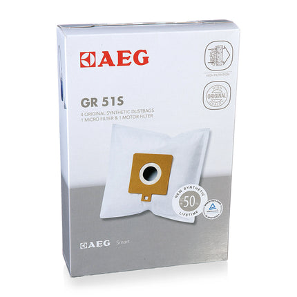 AEG GR51S 4 Dustbags 1 Microfilter 1 Motorfilter image