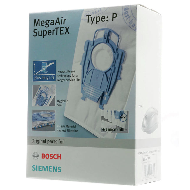 BOSCH SIEMENS Type: P 4 Dustbags 1 Microfilter image