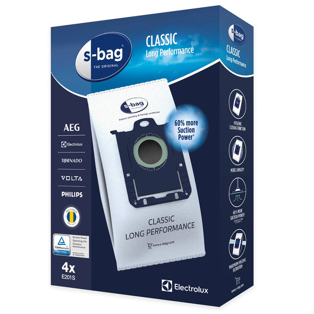 ELECTROLUX E201S | S-BAG 4 Dustbags image