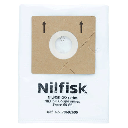 NILFISK 78602600 5 Dustbags 1 Microfilter image