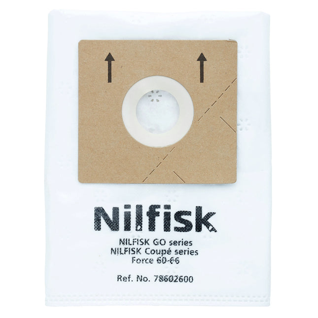 NILFISK 78602600 5 Dustbags 1 Microfilter image
