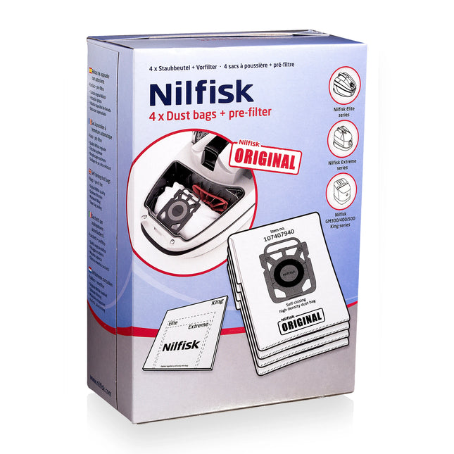 NILFISK - vacuum cleaner bag fleece (box) Ultra High Density - Elite image