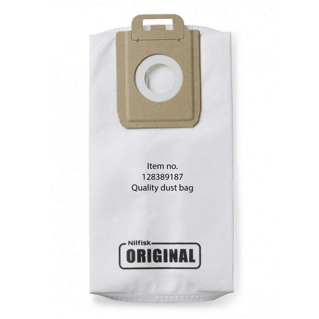 NILFISK 128389187 4 Dustbags  1 Motorfilter image