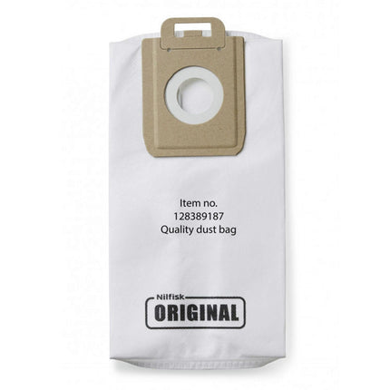 NILFISK 128389187 4 Dustbags  1 Motorfilter image