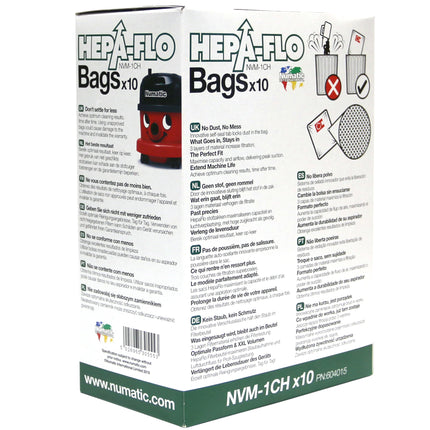 NUMATIC NVM-1CH | 604015 10 Dustbags image