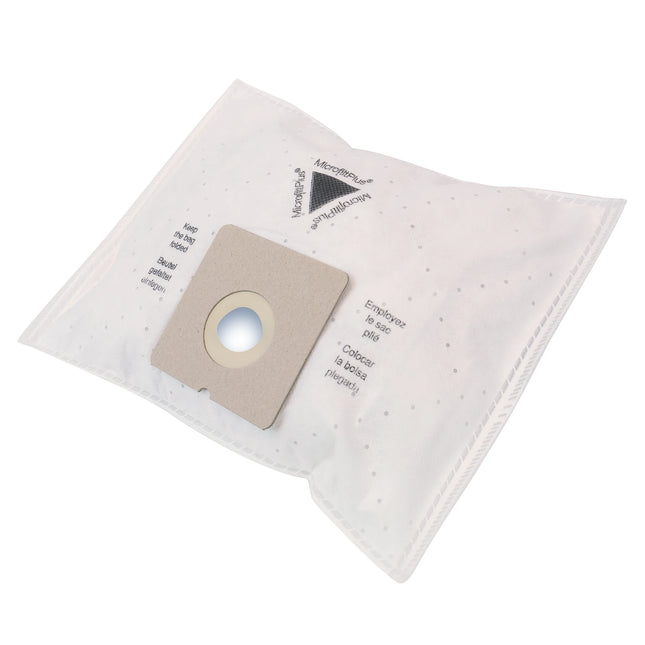 CLEANBAG M198AFK-11 4 Dustbags 1 Microfilter - Suitable for Rowenta |AFK | Bestron | Dirt Devil | Hoover | Tristar | Moulinex | Severin | Weltstar | Ferm | Team | Tornado | Alaska | Gemex | ETA | Hit Company/HUP | EUP | Bomann | Fagor | Ide line | Melissa image