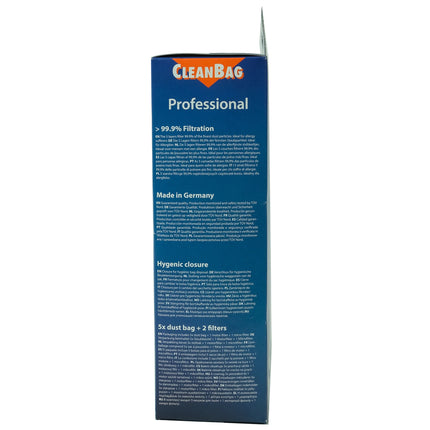 CLEANBAG M157MIE-PRO 5 Dustbags  2 Motorfilters- Suitable for Miele F / J /M image