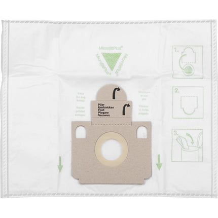 SCANPART AE22+ 4 Dustbags 1 Microfilter - Suitable for AEG GR 28 | GR 28S | V31 | P60 image