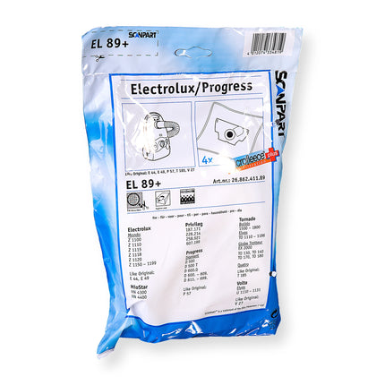 SCANPART - vacuum cleaner bag fleece (bag) - EL89+ image