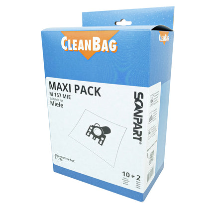 CLEANBAG M157MIE-MAXI 10 Dustbags 2 Microfilters - Suitable for Miele F/J/M image