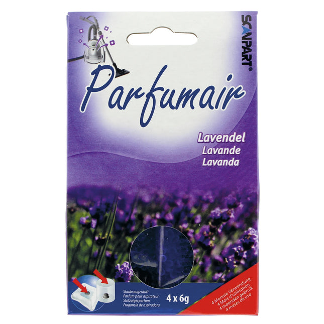 SCANPART - Vacuum cleaner freshener - Lavender - 4 Pieces image