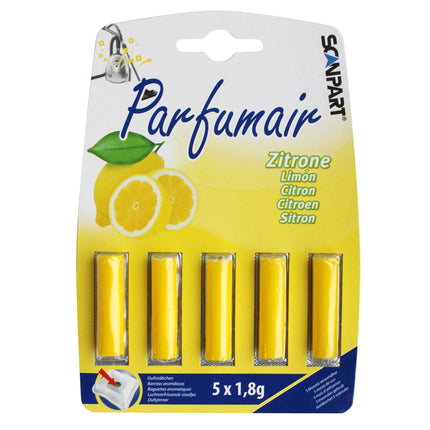SCANPART - Vacuum cleaner freshener - Lemon - 5 Pieces image
